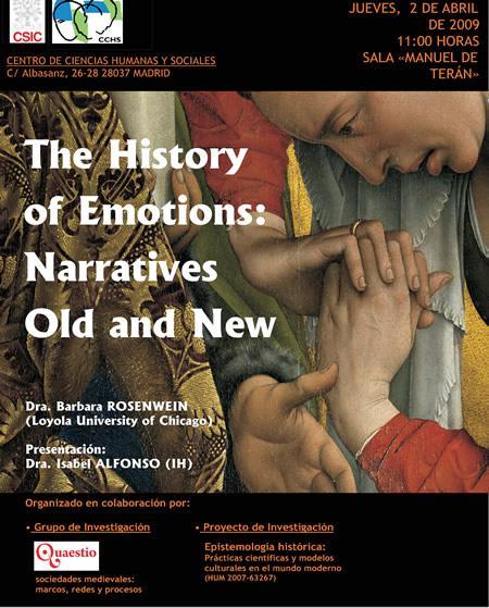 The history of emotions: narratives old and news