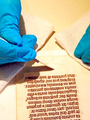 Análisis manuscrito medieval