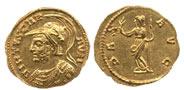Las dos monedas halladas del “emperador” Carausius