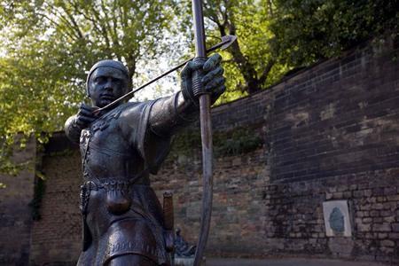 Robin Hood Memorial en Nottingham